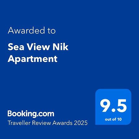 Sea View Nik Apartment Durres Ngoại thất bức ảnh