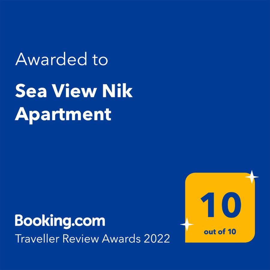 Sea View Nik Apartment Durres Ngoại thất bức ảnh